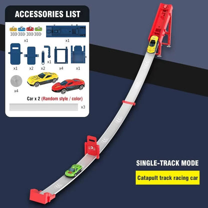 Race Track Car Ramp Toy Educational Games Racing Gliding Rail Puzzle Set For Kids Boy 2 3 4 5 Years Birthday Gifts Children Toys