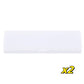 Pencil Cases School Office Simple Matte Transparent Plastic Box Frosted Pink Green White Pens Storage Stationery Supplies