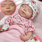 Open Mouth & Washable18Inch Pascale Whole Body Solid Silicone Bebe Reborn  Doll 3D Paint & Unpaint Skin Lifelike Newborn Dol