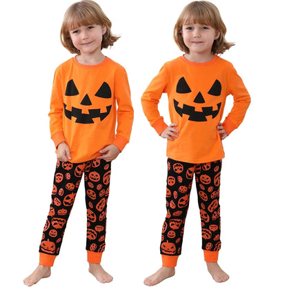 Skeleton Costume for Kids Halloween Skull Glowing Pajamas Toddler Ghost Bone Scary Clothes Child Carnival Dress Up Costume
