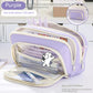 A Large-capacity Multi-layer Pencil Case, A Simple Multi-purpose Student Stationery Box And Makeup Storage Bag