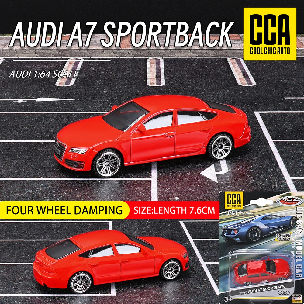 CCA 1:64 BMW M4 Z4 M850I M4 GT3 Exquisite hanging model classic car static car model alloy die-casting car model collection gift