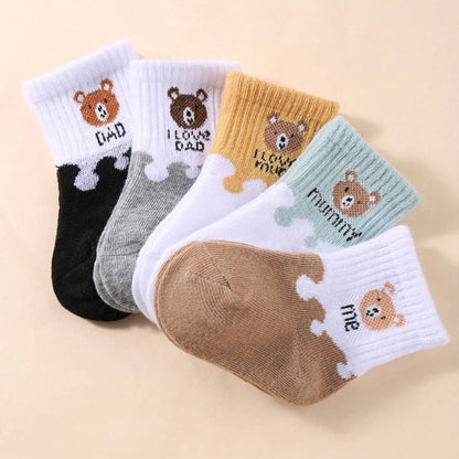 5 Pairs Baby Socks Low Cut Stretch Ankle Socks Infant Socks for Newborn Toddler Boys Girls Baby Socks