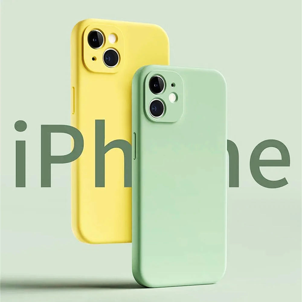 Plum Red Anti Drop Case For iPhone 16 11 12 13 14 15 Pro Max 12 Mini 7 8 X XS XR Cover Coque Funda Silicone Soft TPU Back Cover
