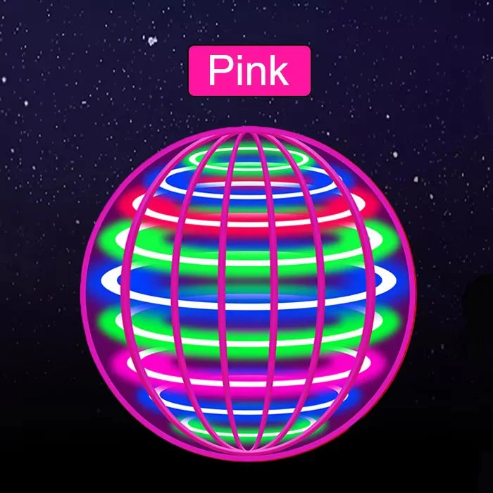 AFlying Ball, Automatic Spinning Ball, LED Dazzling Lights, Floating Magic, Fan, UFO Flying Machine, Toy Gift, Game, Sports Ball
