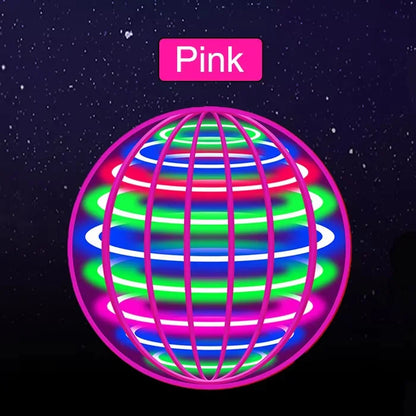 AFlying Ball, Automatic Spinning Ball, LED Dazzling Lights, Floating Magic, Fan, UFO Flying Machine, Toy Gift, Game, Sports Ball