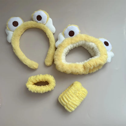 Plush Bear Ear Hairhoop Cartoon Ear Headband Cosplay Costume Halloween Party Lovely Headdress Adult Kids Funny Barrettes