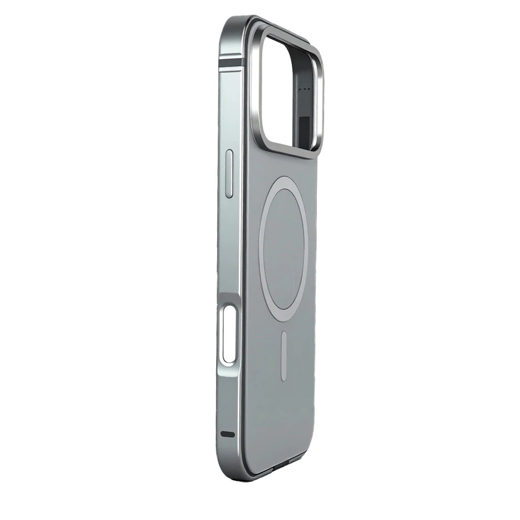 Magnetic Original Phone Case For iPhone 17 18 Pro Max 18Pro 16 15 Pro Max High End Metal Frame Anti Drop Protective Cover