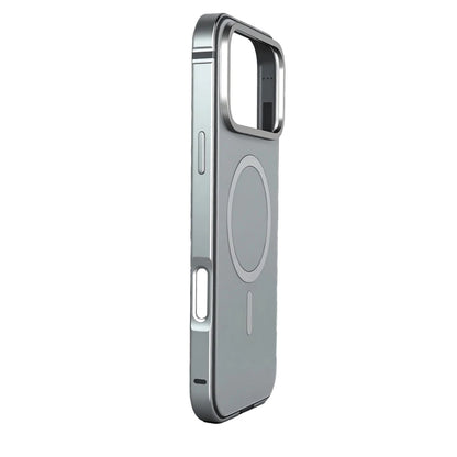 Magnetic Original Phone Case For iPhone 17 18 Pro Max 18Pro 16 15 Pro Max High End Metal Frame Anti Drop Protective Cover