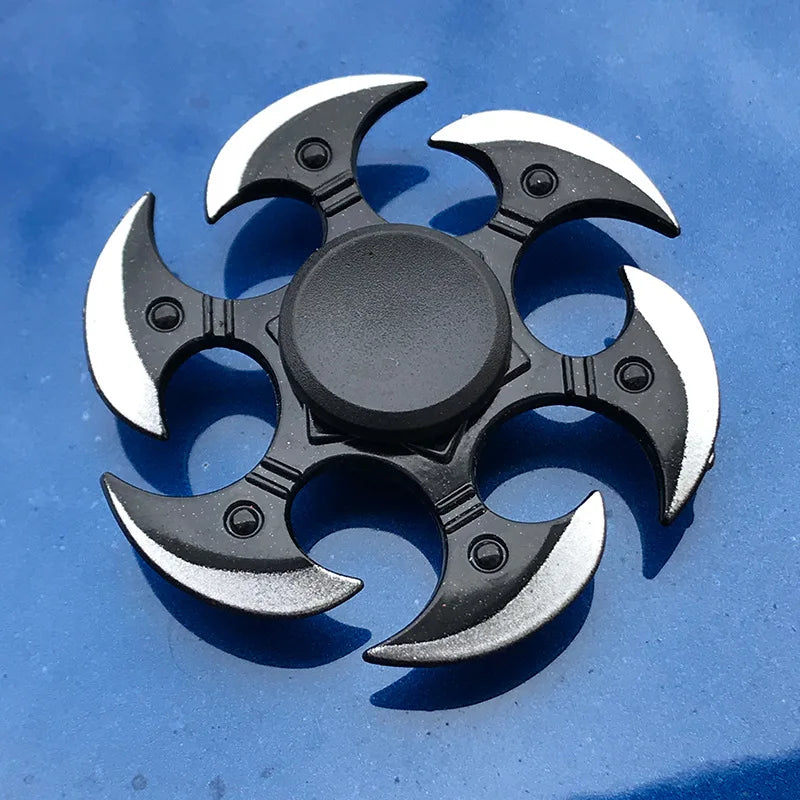 Colorful Figdet Spinner Zinc Alloy Smooth Bearings Anime Game Hand Spinner Stress Relief Fingertip Gyro Toys For Adult Gifts