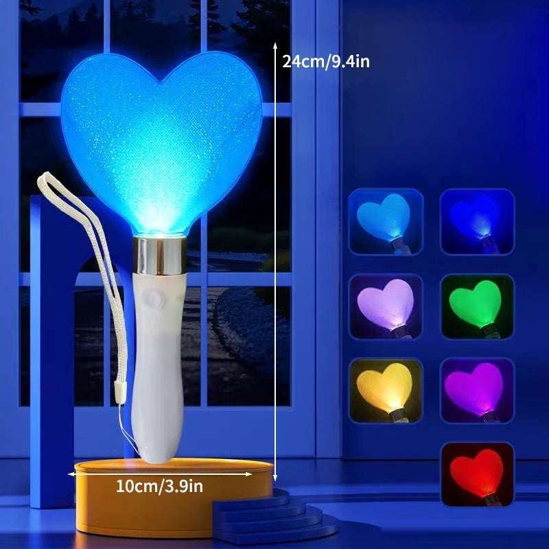 Lightstick Kpop Concert Support Rods LED Lightstick Bright Stick Glow Stick Crazy Hour Crazy Wedding Halloween Christmas Party