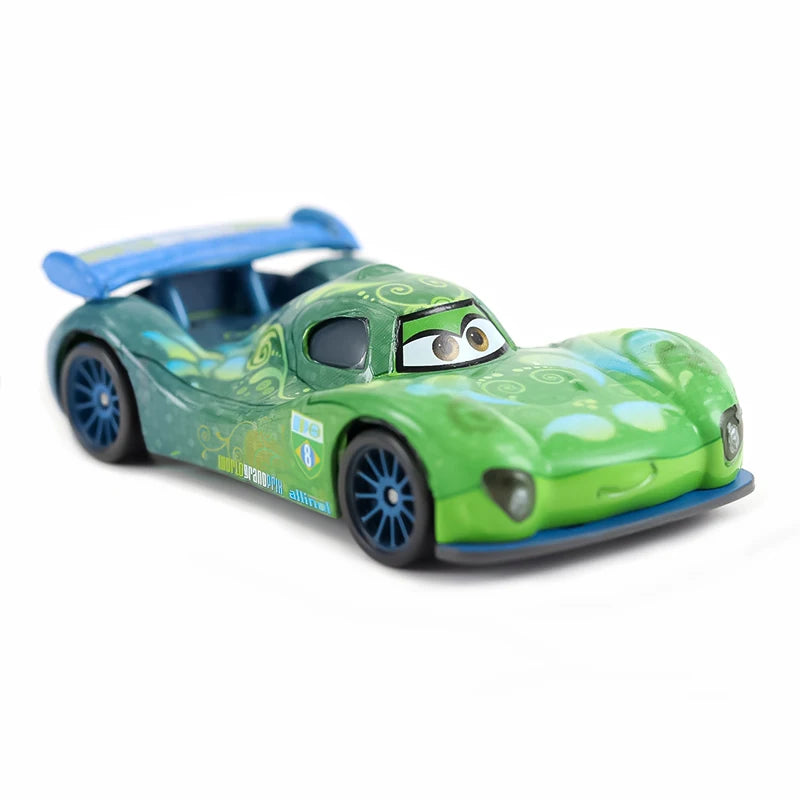 Cars 2 Cars 3 Lightning McQueen Mater Sheriff Flo Ramone Alloy Cars 1:55 Metal Die Casting Model Cars Toys Birthday Gifts