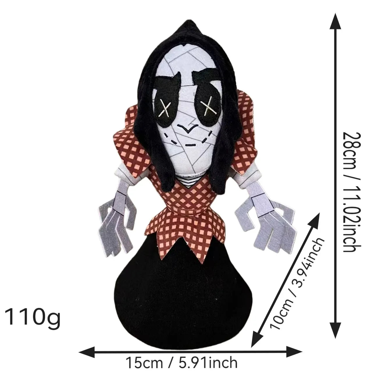 New Coraline Plush Stuff Cartoon Figure Kawaii Doll Soft Pillow Ugly Kids Cute Collectible Dolls Decoration Toys Birthday Gifts