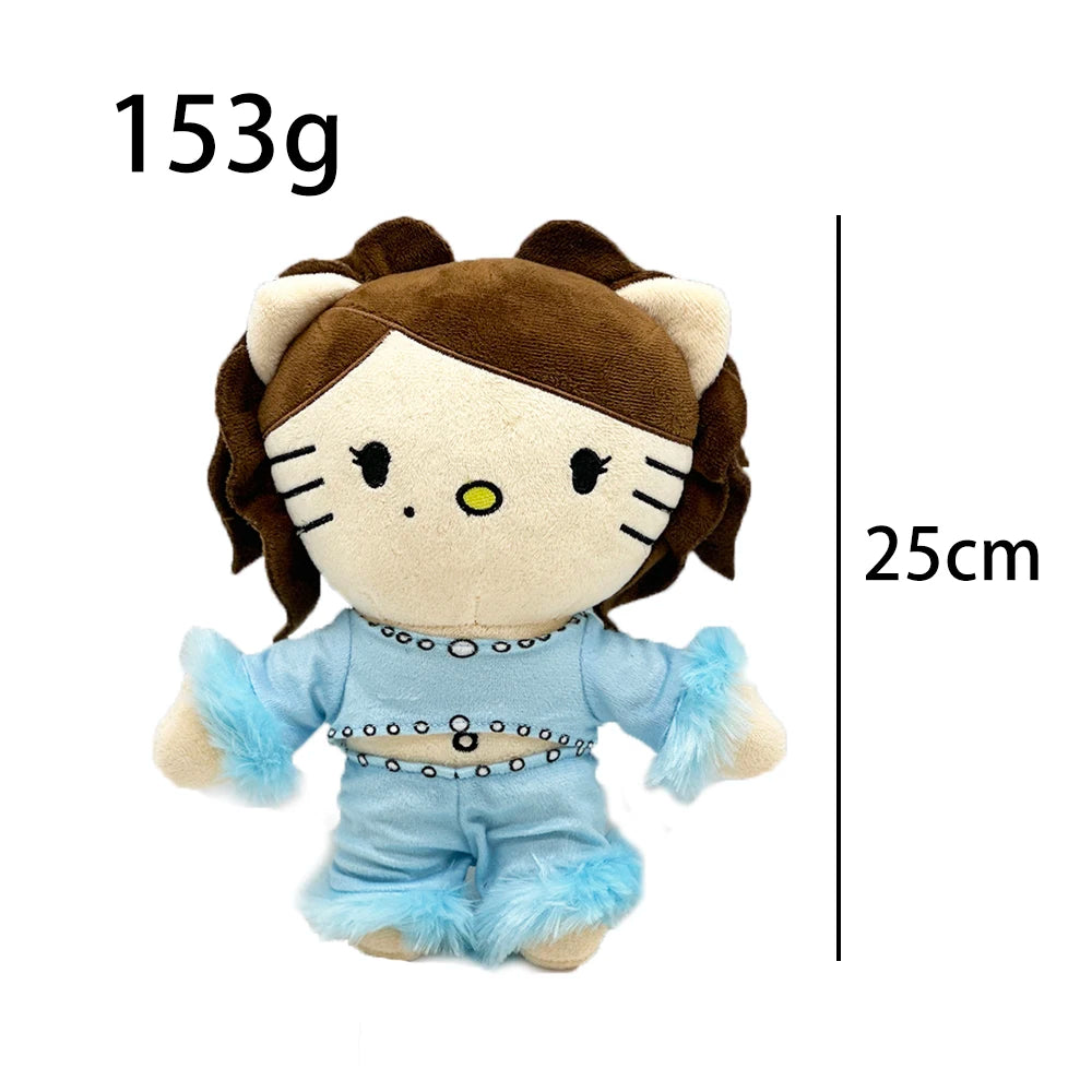 Multiple Styles Cute Cat Eminem XXXTentacion Frank Ocean Plush Toy Doll with Clothes Stuffed Soft Plush Toys Fans Collect Gift