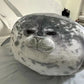 Angry Blob Seal Pillow Chubby 3D Novelty Sea Lion Doll Plush Stuffed Toy Baby Sleeping Throw Pillow Gifts for Kids Girls