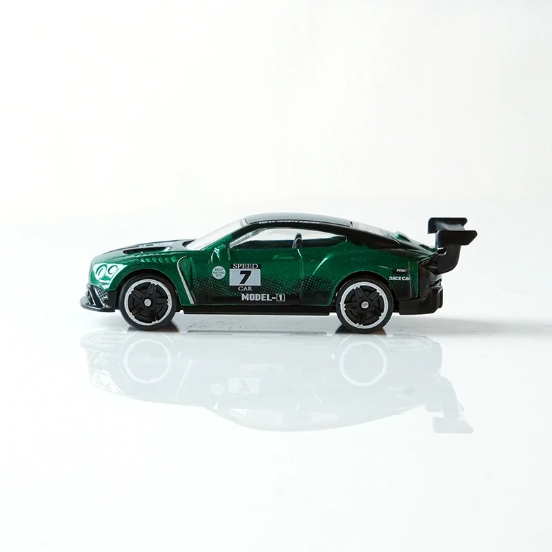 1:64 scale toy car, boys' metal die-cast car, collectible mini GT car model, Christmas and Halloween gift 2.95*1.18*0.79 inches