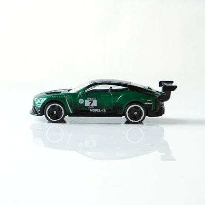 1:64 scale toy car, boys' metal die-cast car, collectible mini GT car model, Christmas and Halloween gift 2.95*1.18*0.79 inches