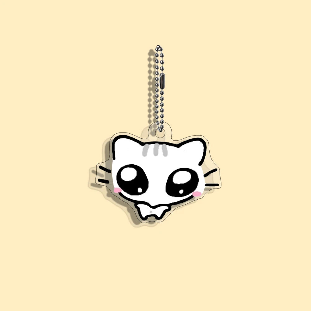 Funny Cat Character Keychain Student Gift Bag Women's Bag Cute Things Gift For Best Friends Wholesale Gifts Kitty