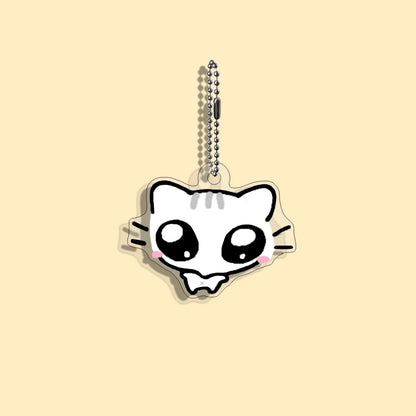 Funny Cat Character Keychain Student Gift Bag Women's Bag Cute Things Gift For Best Friends Wholesale Gifts Kitty