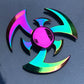 Metal Rainbow Fidget Spinner Colorful EDC Hand Spinner Anti-Anxiety Toy for Children Adult Relieves Stress Finger Spinner Gifts