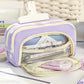 A Large-capacity Multi-layers Pencil Case Simple Multi-purpose Student Stationery Box and Makeup Storage Bag Stationery Supplies