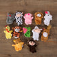 10 Pcs Cartoon Hand Doll Finger Puppet Baby Children Story Early Education Soothing Doll Plush Toy