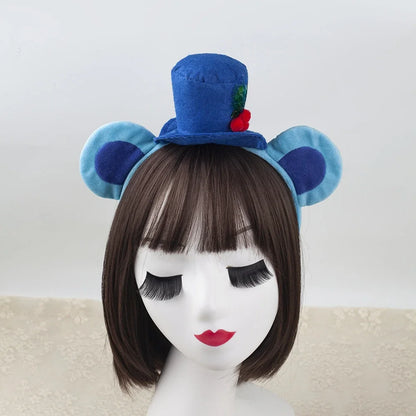 Cute Bear Ears Headband Halloween HairBand Animal Costume Children Adult Party Accessories for Halloween Cosplay