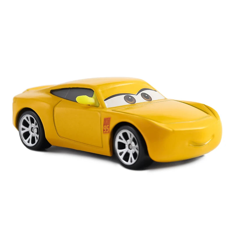 Cars 2 Cars 3 Lightning McQueen Mater Sheriff Flo Ramone Alloy Cars 1:55 Metal Die Casting Model Cars Toys Birthday Gifts