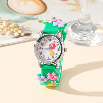 Adorable Kids' Cartoon Watch Set - Wrist Watches with Colorful Designs and Easy-to-Read Face - Perfect Gift for Children