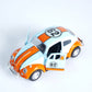 1:36 New Retro Beetle Alloy Die-Cast Classic Model Toy Car, Pull-Back, Openable Doors, Collectible Ornament, Boys' Toy, Christmas Gift, Model Car Ornament