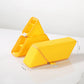 Creative Silicone Pencil Case Large Capacity Simple Design Dual-Purpose Pen Holder Multi-Layer Storage Triangular Stand-Up Style