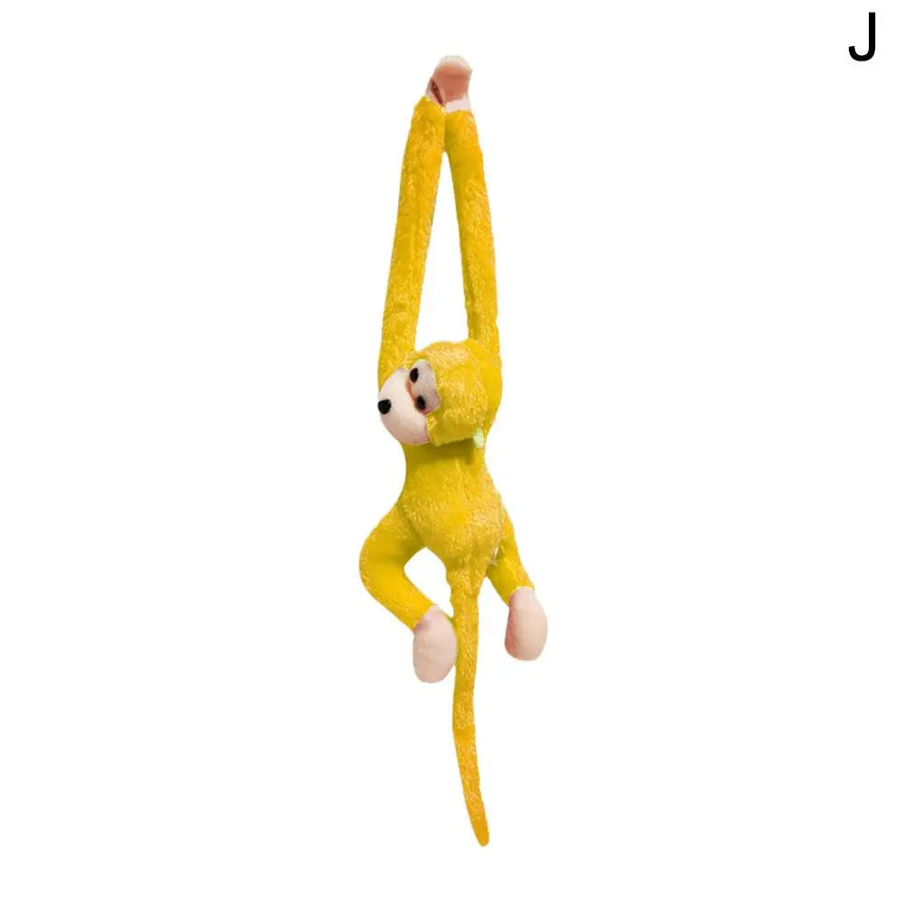 Plush Monkey Toy Stuffed Animal Cute Long Arm Tail Monkey Plush Toy Long Hands Monkey Mascot Room Curtain Decor Kids Toys