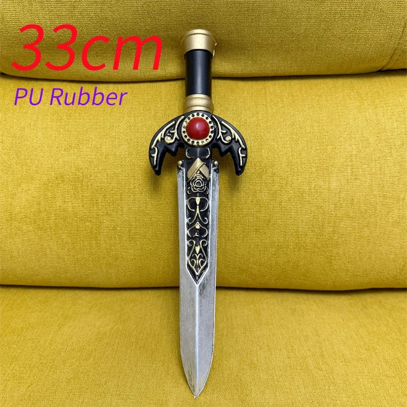 Type Dagger Sword PERSONA Cosplay Weapons Prop Phantom Thief Knife Role Play Halloween 1:1 Cos Gift Safety PU Rubber