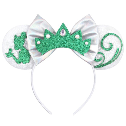 2023 Mouse Ears Headband For Kids Adult Halloween Spider Sequins Bow Hairband Festival Party Cospaly DIY Hair Accessories