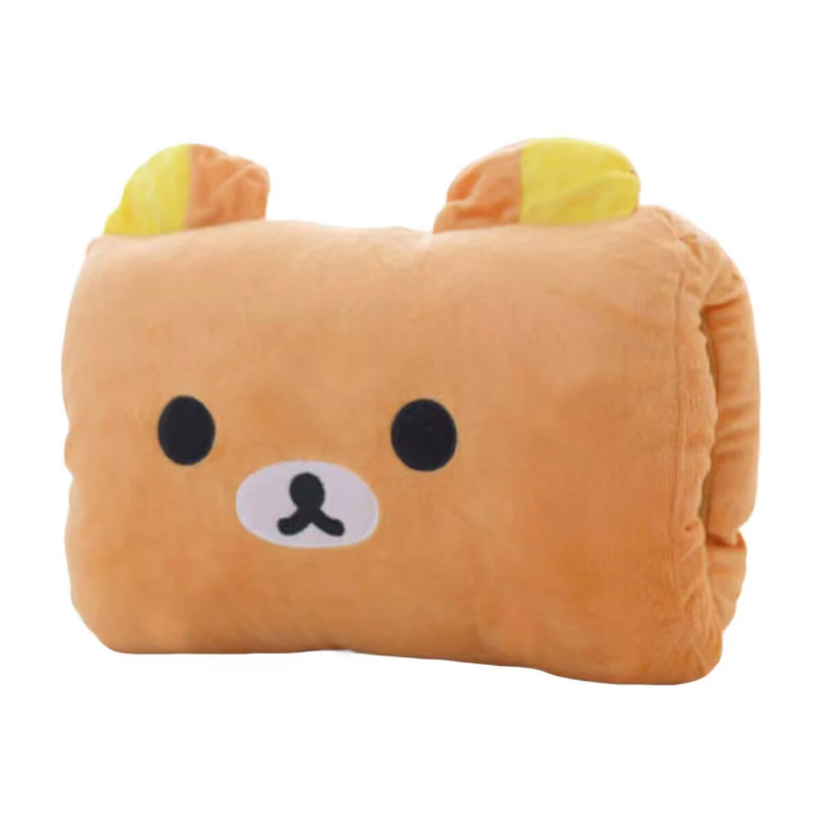 Pink Bear Children's Plush Pillows Hand Warmers Gloves Adults Cartoon Nap Pillows Cushions Creative Hand Warmers Plush Gift