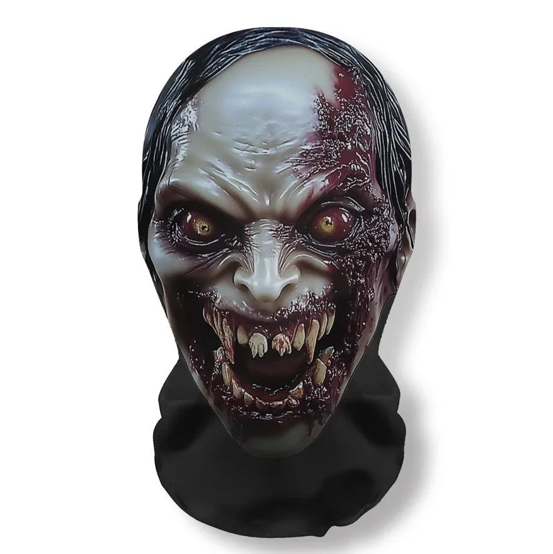 Halloween Ghost Face 3D Mask Balaclava Full Face Elastic Mesh Breathable Skull Headcovers Horror Party Halloween Cosplay Props