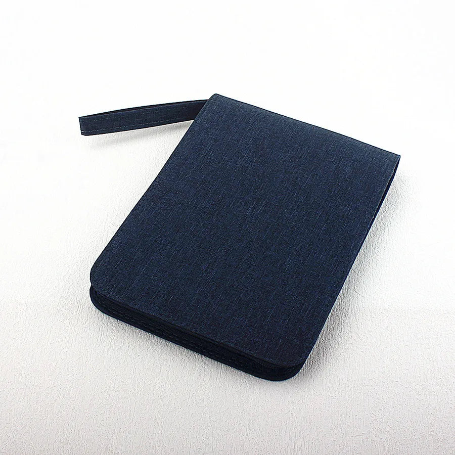 48 /24/10 Slots Fountain Pen Case, Canvas Pen Holder Display Pouch Bag Storage Large Capacity Waterproof