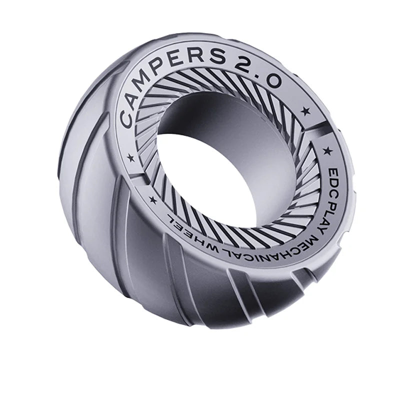 Magnetic Ring for Stress Relief Anti-Anxiety Fidget Toy Spinner Ring for Adults Cool Gadgets for Men Women, Birthday Gift Idea