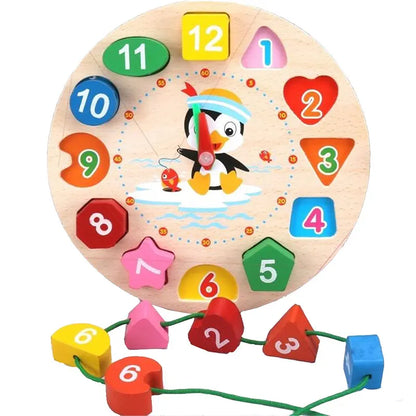Baby Wooden Puzzles Montessori Toys 1 2 3 Years Toddler Toys Hand Grab Board Alphabet Number Cognition Learning Educational Toys