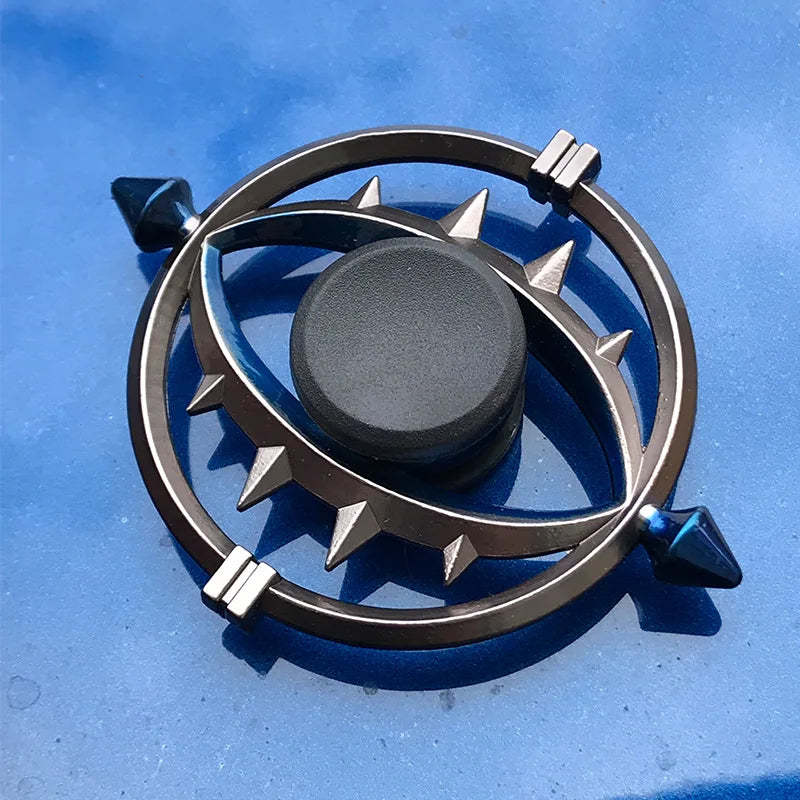 Colorful Figdet Spinner Zinc Alloy Smooth Bearings Anime Game Hand Spinner Stress Relief Fingertip Gyro Toys For Adult Gifts