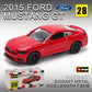 Bburago 1:64 golf Porsche 911 Shelby Raventon Mustang Lamborghini Collection Series Car Die Casting Model Gift Toy