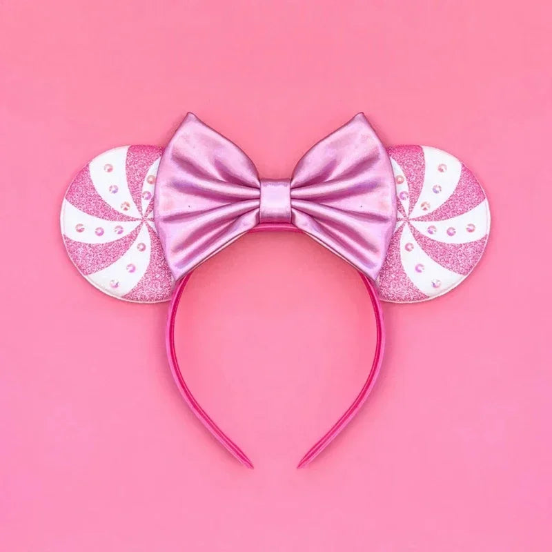 Disney Halloween Ear Headbands For Adults Kids Cosplay Bat Skeleton Maleficent Hairband Girls Ghost Women Party Hair Accessories