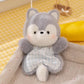Cute 16cm Plush Companion Doll Capybara Elephant Stuffed Animal Pillow Plush Bear Animal Plush Toy Sleeping Gift