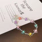 Phone Anti-lost Lanyard Key Short Wrist Pendant Colorful Macaron Round Bead Pendant Women's Hand-held Chain Mobile Phone Lanyard