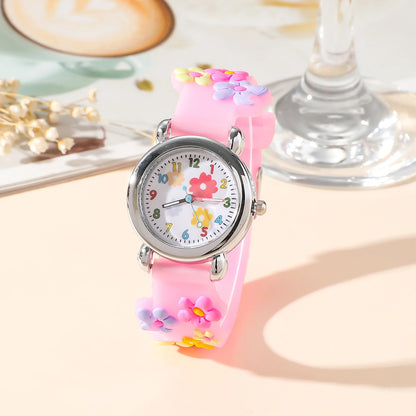 Adorable Kids' Cartoon Watch Set - Wrist Watches with Colorful Designs and Easy-to-Read Face - Perfect Gift for Children
