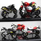 1:18 Ninja Diecast Motorcycle Model Workable Shock-Absorber Toy For Children Gifts Toy Decoration