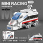 Racing Car Bus Engineering Vehicle Ambulance Pull Back Model Building Blocks Brick Toys Children Boys Compatible With Lego