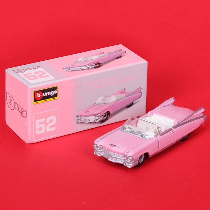 Bburago 1:64 golf Porsche 911 Shelby Raventon Mustang Lamborghini Collection Series Car Die Casting Model Gift Toy