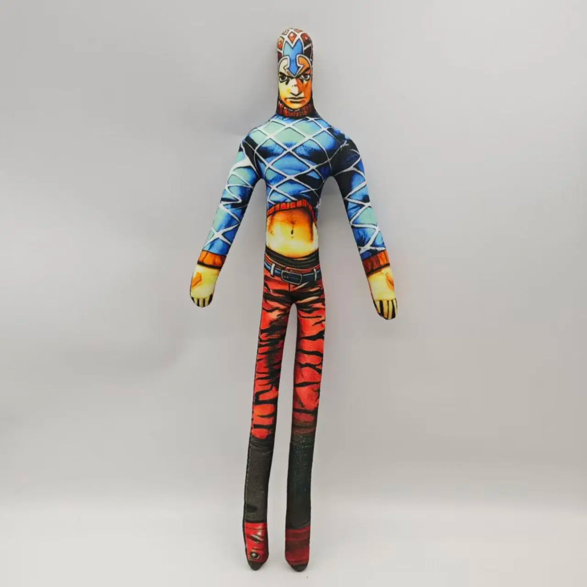28cmJoJo Jotaro Kujo Joseph Joestar Gyro Zeppeli Johnny Joestar Stuffed Doll Abstract Wire Skeleton Cosplay Fans Collection Gift