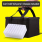 Icolour Zipper Marker Pen Case Larger Capacity Art Markers Canvas Storage Bag 36/48/60/80/168/240pcs Portable Marker Pen Holder